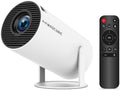 Mini Portable Projector - 4K & 1080P Support, Wifi6 & Bluetooth 5.4, Auto Horizontal Correction, 180 Rotatable, Outdoor Movie Compatible with Phone