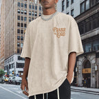 Christian Jesus Shirts for Men Religious Praise the Lord Bible Verse Shirt Oversized Graphic Tees Acid Wash Tshirt
