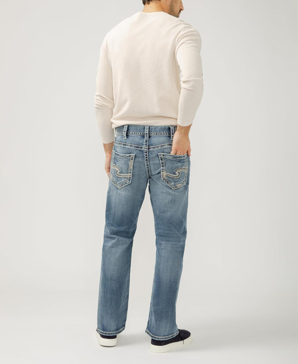 Men'S Zac Relaxed Fit Straight Leg Jean - Legacy
