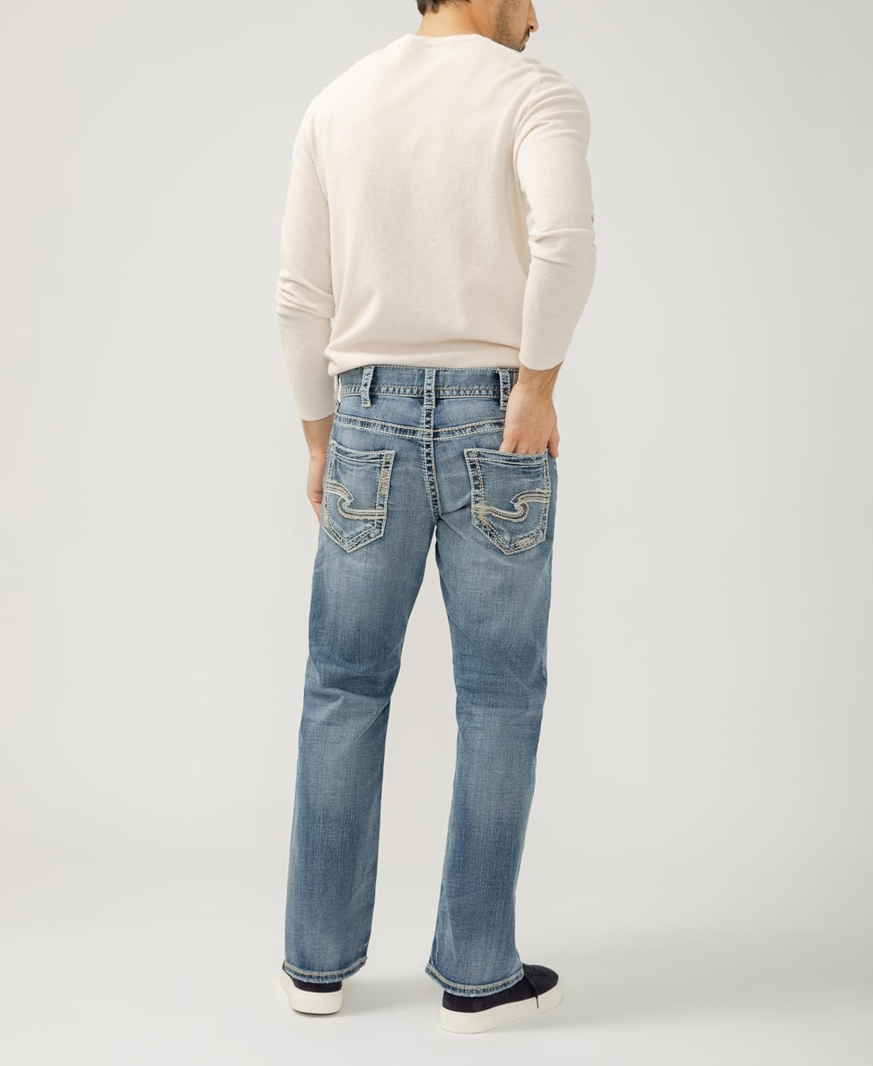 Men'S Zac Relaxed Fit Straight Leg Jean - Legacy