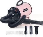 Dog Dryer for Pet Grooming, Pet Hair Dryer with Heater, Pink