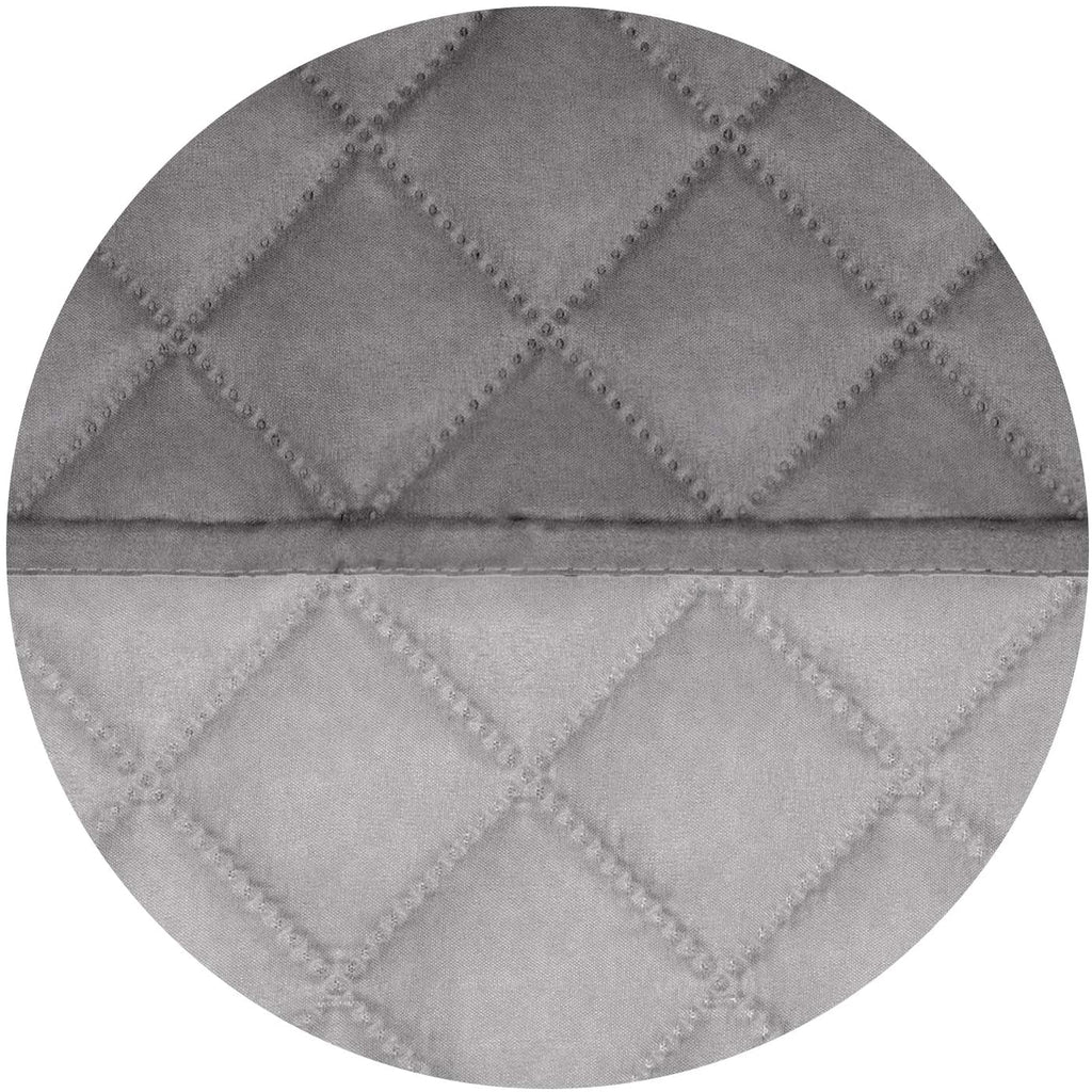 Reversible Quilted Sofa Cover, Water Resistant Slipcover Furniture Protector, Washable Couch Cover with Non Slip and Elastic Straps for Kids, Dogs, Pets (Sofa, Gray/Light Gray)