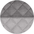 Reversible Quilted Sofa Cover, Water Resistant Slipcover Furniture Protector, Washable Couch Cover with Non Slip and Elastic Straps for Kids, Dogs, Pets (Sofa, Gray/Light Gray)