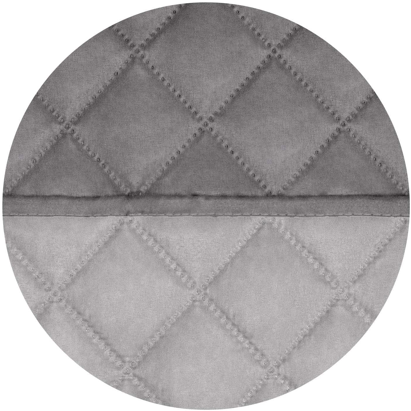 Reversible Quilted Sofa Cover, Water Resistant Slipcover Furniture Protector, Washable Couch Cover with Non Slip and Elastic Straps for Kids, Dogs, Pets (Sofa, Gray/Light Gray)