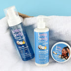 Wrap Me Foaming Mousse with Coconut & Shea Oils, Lightweight Moisture-Rich Curl-Defining & Frizz-Control Styling Mousse for Natural Curly, Coily & Relaxed Hair, 7 Oz
