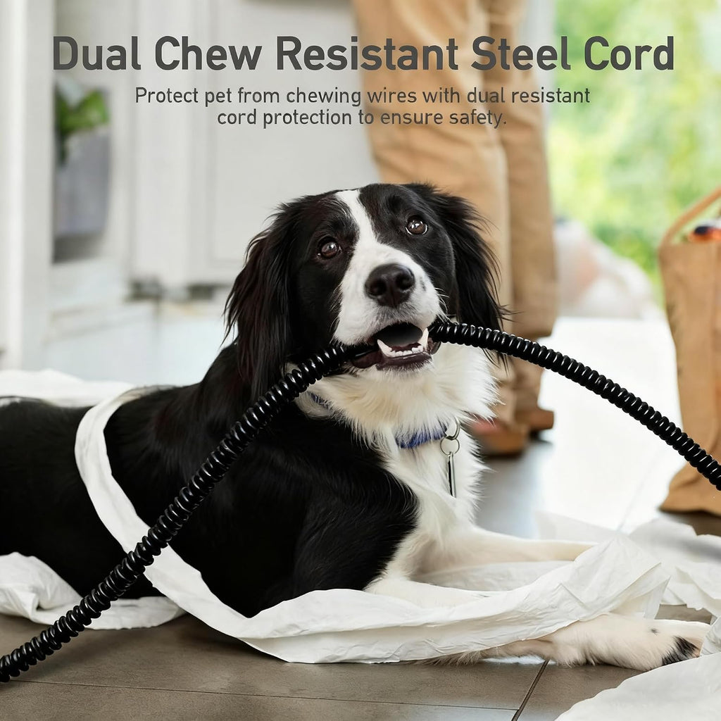 Pet Heating Pad,Cat Heating Pad Indoor Waterproof,Auto Constant Temperature, Chew Resistant Steel Cord (Blue, S-12" X 16")