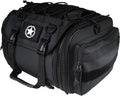 Motorcycle Travel Luggage Bags, Expandable Rear Tail Saddle Bag | 40L Storage Capacity, Helmet Bag, with Straps, Motorbike