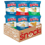 Potato Chips, Variety Pack, 1 Ounce (Pack of 40)