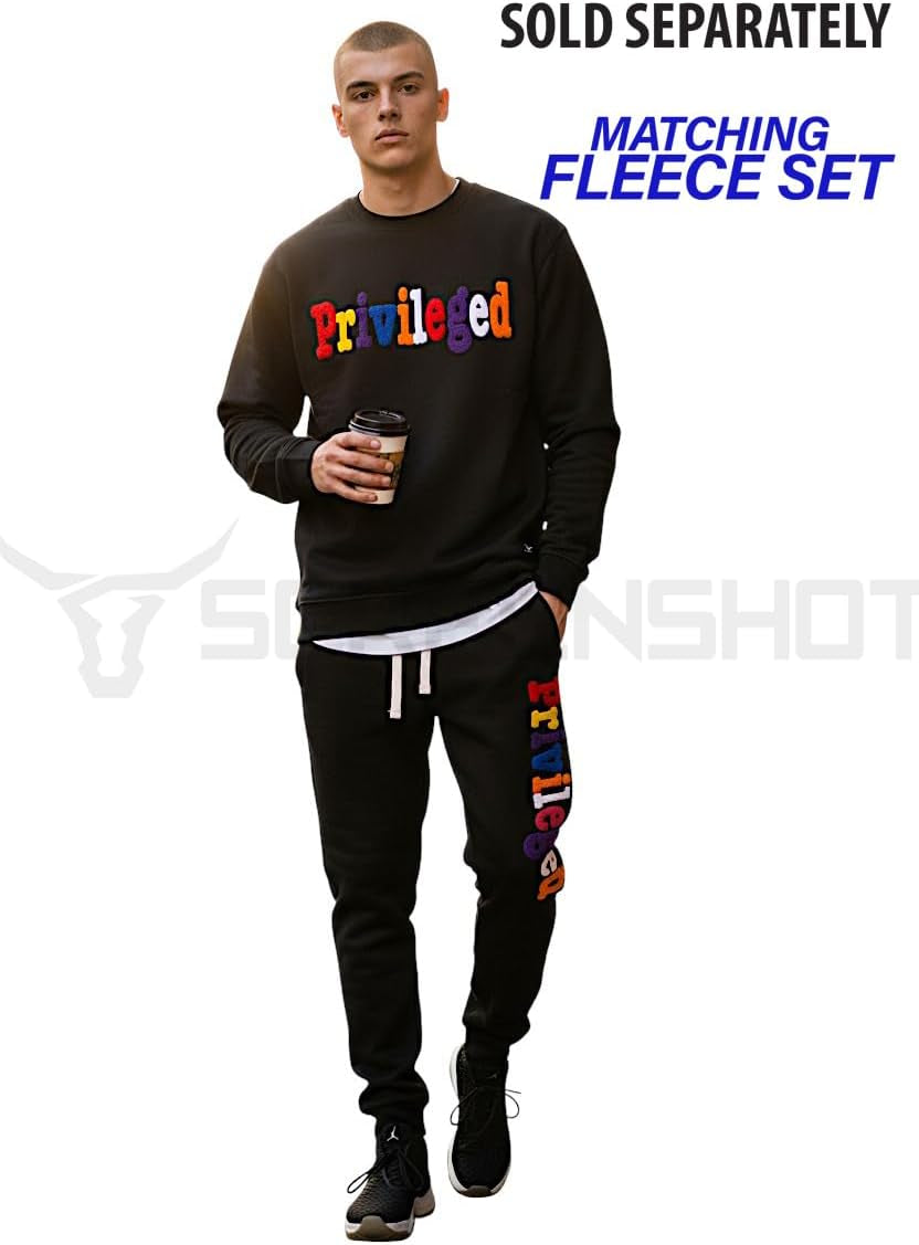 Mens Premium Hip Hop Fashion Pockets Fleece Pants