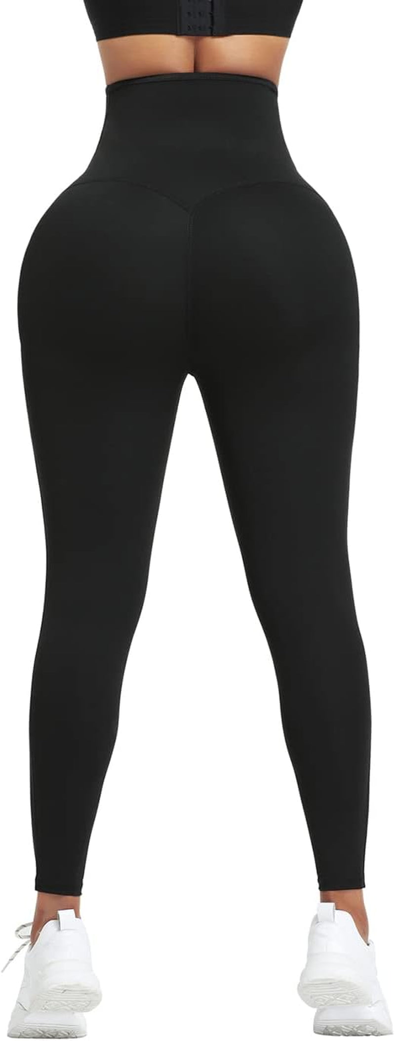 Sauna Sweat Pants Shorts Slimming Compression Workout Thermo Waist Trainer for Women Leggings Body Shaper Weight Loss