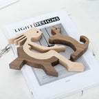 Desk Decorations Girl Figurines and Cat Ornaments Wooden Accent Decor Home Accessories Decorative Objects