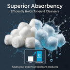 120 Count Cotton Balls Bulk - Cottonballs Medium Size Pure | White Cotton Ball for Face Makeup Nail Polish Remover Pet Care DIY Craft Real Soft and Absorbent for Skincare & Ears Cleaning