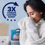 Fabric Softener Liquid, April Fresh Scent, 140 Fl Oz, 190 Loads, HE Compatible,  Fabric Softener, Liquid Fabric Softener, Laundry