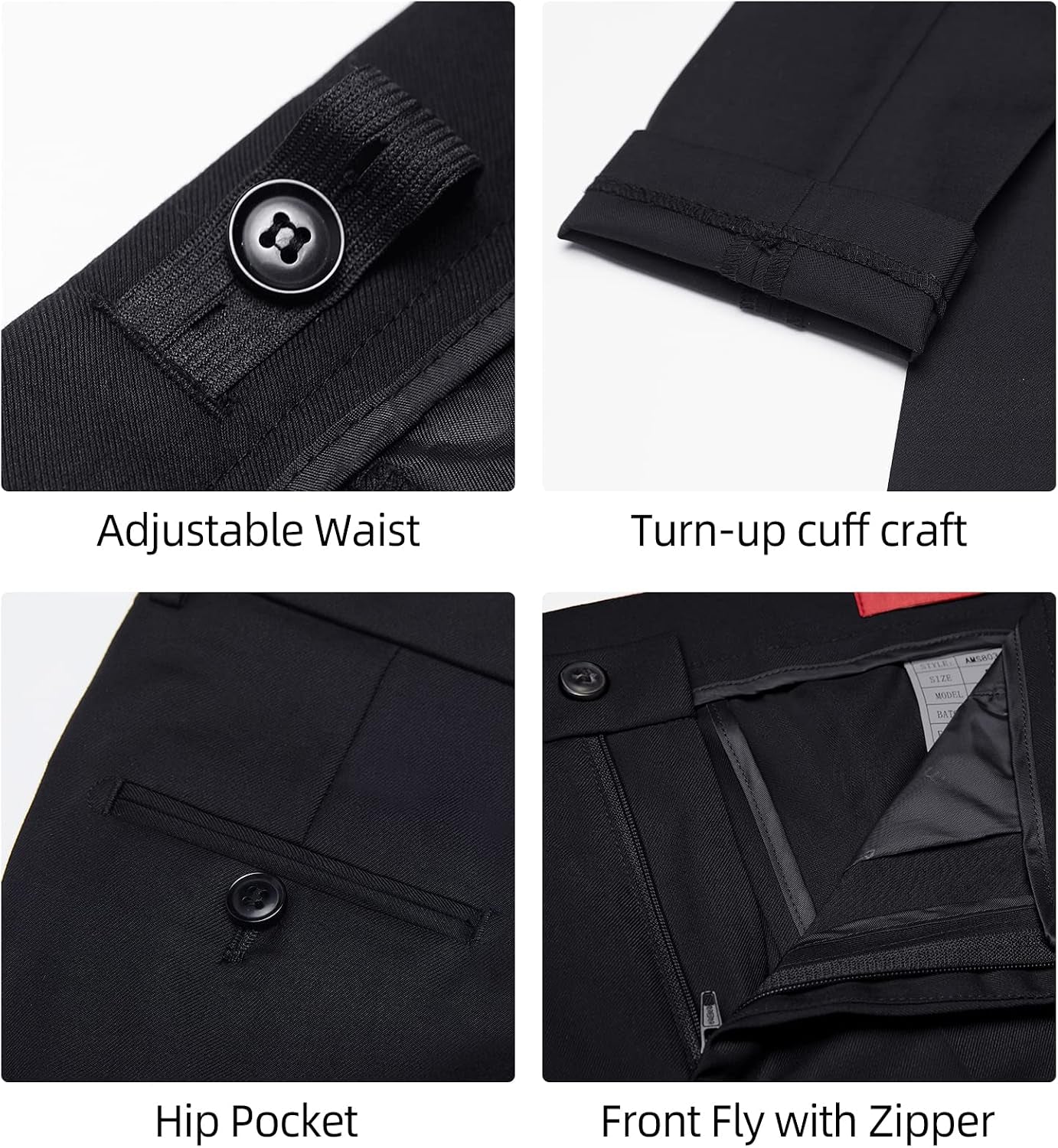 Boys Formal Suit Set 5 Pieces Slim Fit Ring Bearer Outfit