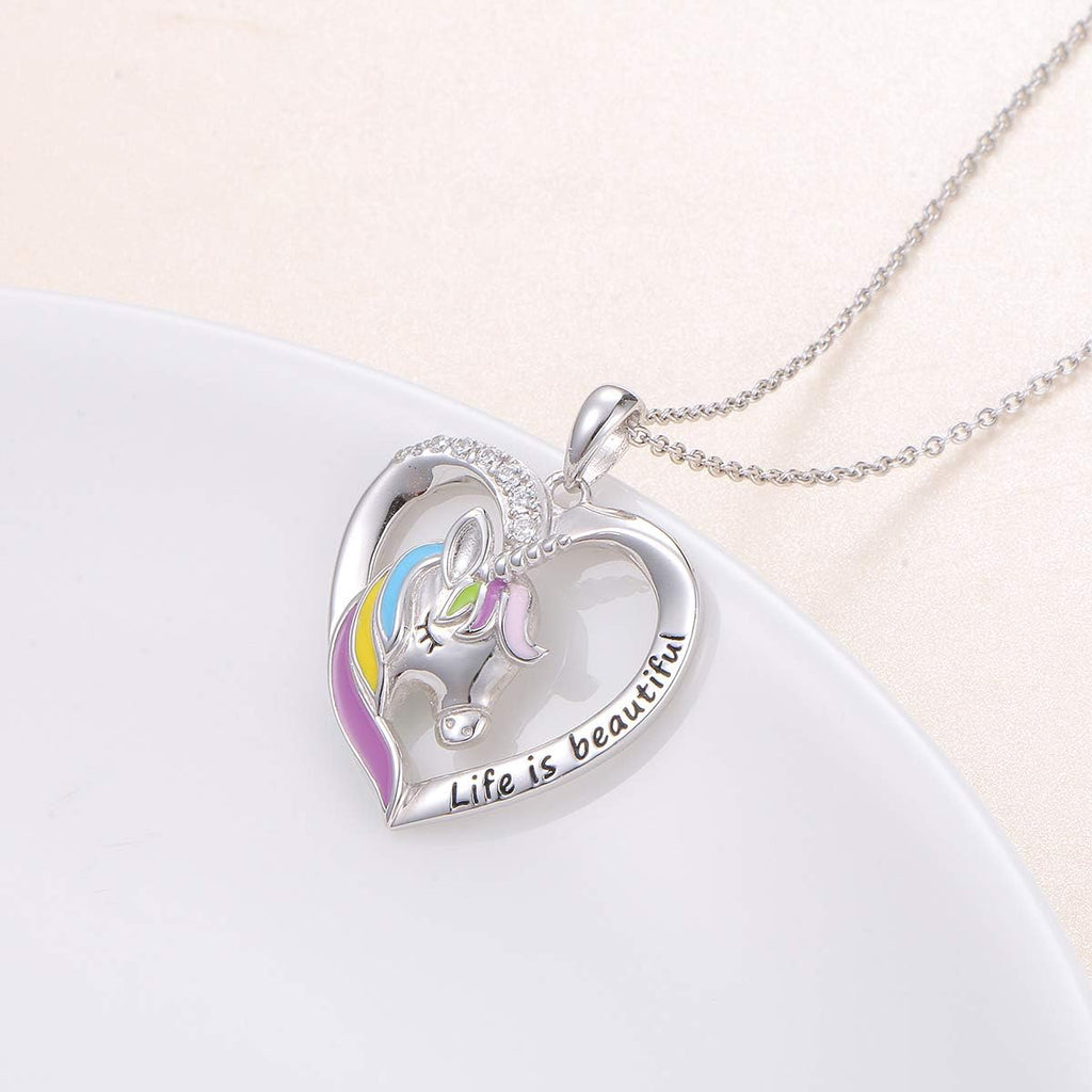 Elephant Necklace Cat Necklace Bunny Neklace Horseshoe Necklace Blue Jay Necklace Sterling Silver Animal Necklaces for Women