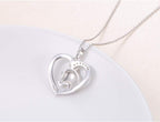 Elephant Necklace Cat Necklace Bunny Neklace Horseshoe Necklace Blue Jay Necklace Sterling Silver Animal Necklaces for Women