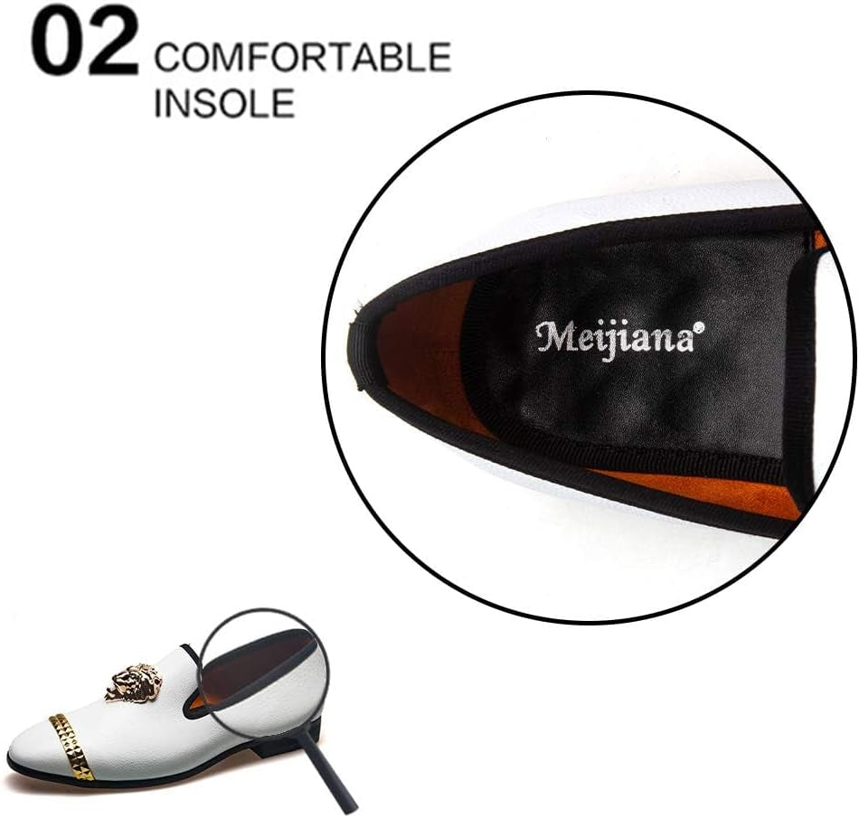 Men Loafers Men Luxury Wedding Dress Shoes Black Fashion Party Shoes for Men