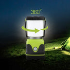 LED Camping Lantern, Battery Powered Bright LED Lantern with 1000LM, IPX4 Waterproof Tent Light, Perfect Camping Flashlight for Hiking, Camping, Hurricane, Emergency, Survival Kits, Home