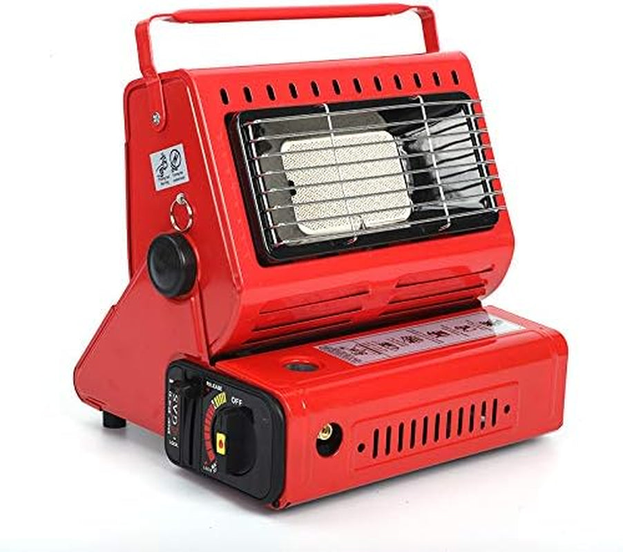 Outdoor Camping Emergency Butane Heater Double Coherent Heat Source Survival Tools for RV Tent