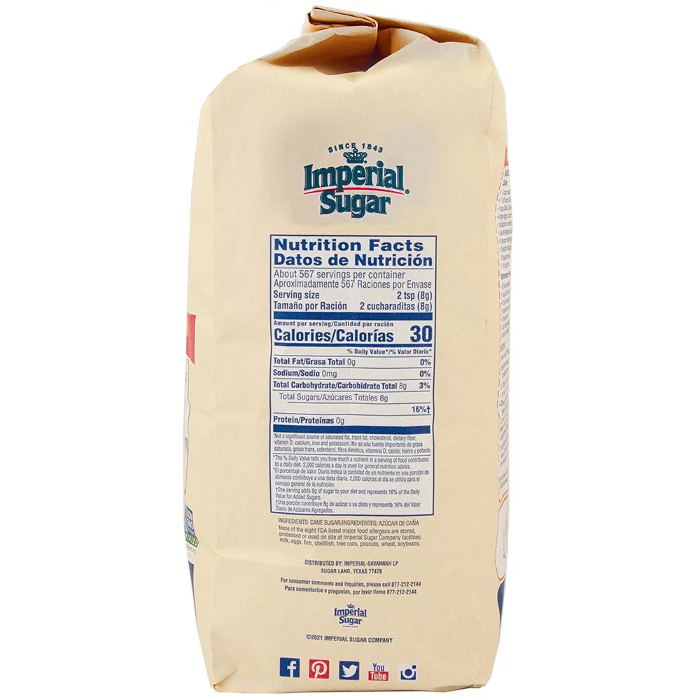 Imperial Extra Fine Granulated Sugar, 10-Pound