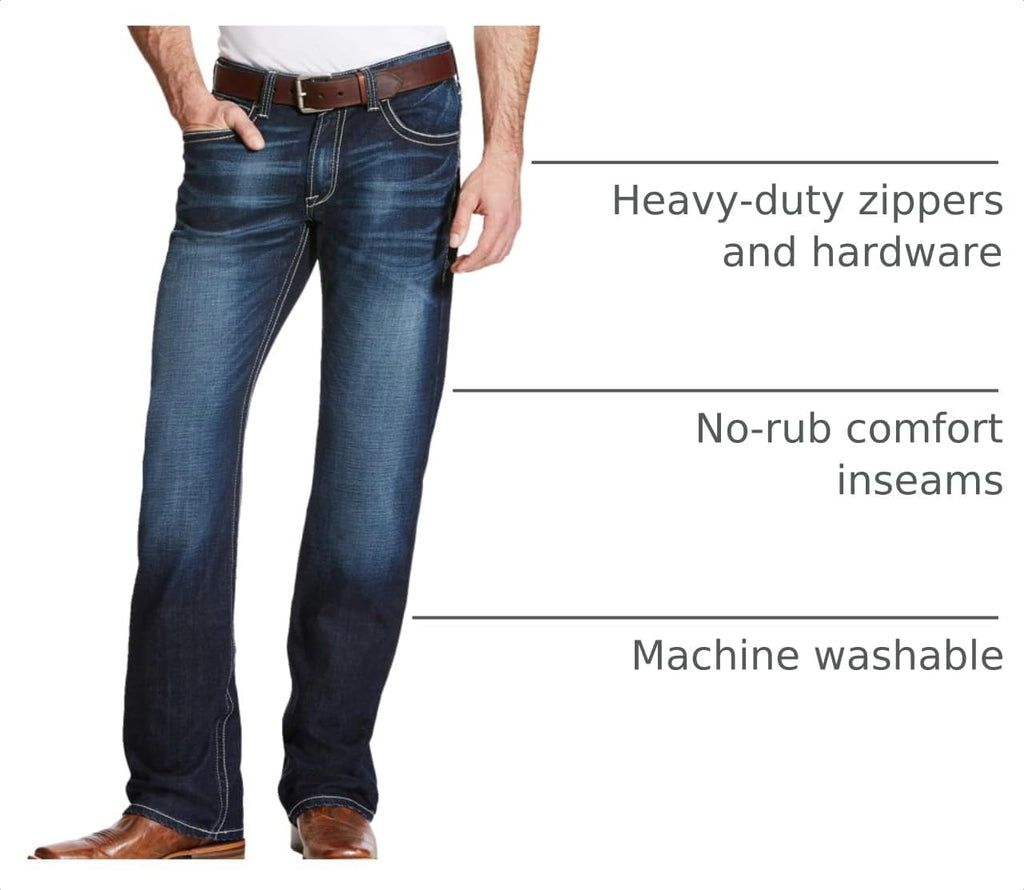Ariat M4 Low Rise Boot Cut Jeans – Men’S Relaxed Fit Denim