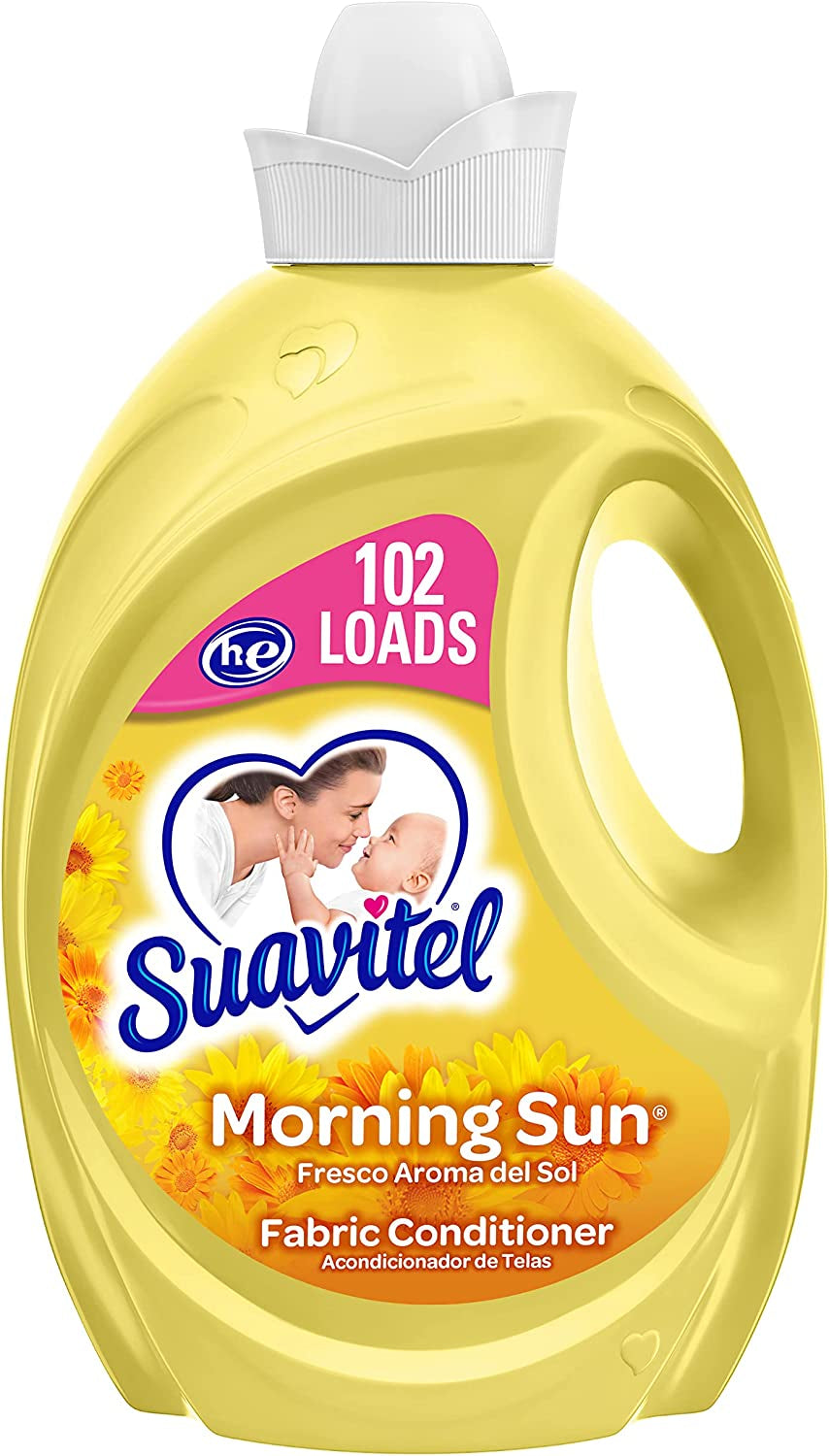Liquid Fabric Softener, Morning Sun, 120 Oz