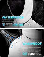Women'S Waterproof Ski Jacket Warm Winter Coats Windproof Winter Jackets for Women Fleece Lined Windbreaker with Hood