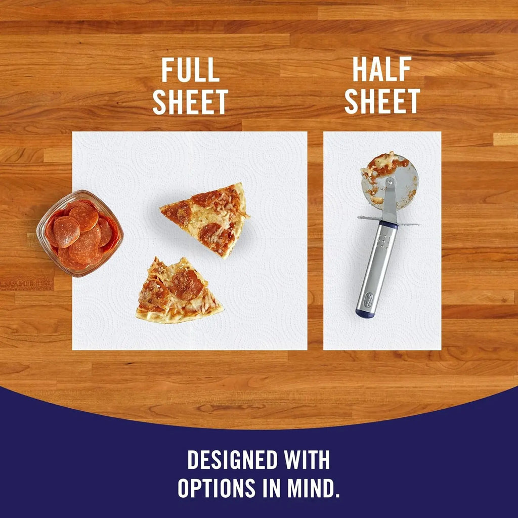® Pick-A-Size® Paper Towels, 6 Double Rolls = 12 Regular Rolls
