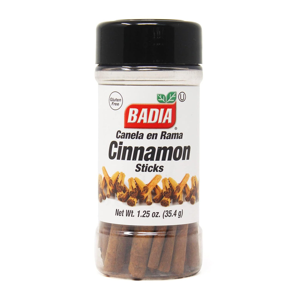 Cinnamon Sticks, 1.25 Oz – Sweet and Warm Aromatic Whole Cinnamon Spice – Natural, Gluten Free, Kosher, and No MSG