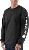 Men'S Dearborn Loose Long-Sleeve Logo T-Shirt Closeout