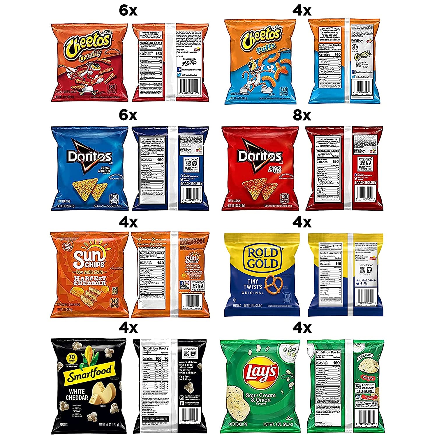Fun Times Mix Variety Pack, (Pack of 40)