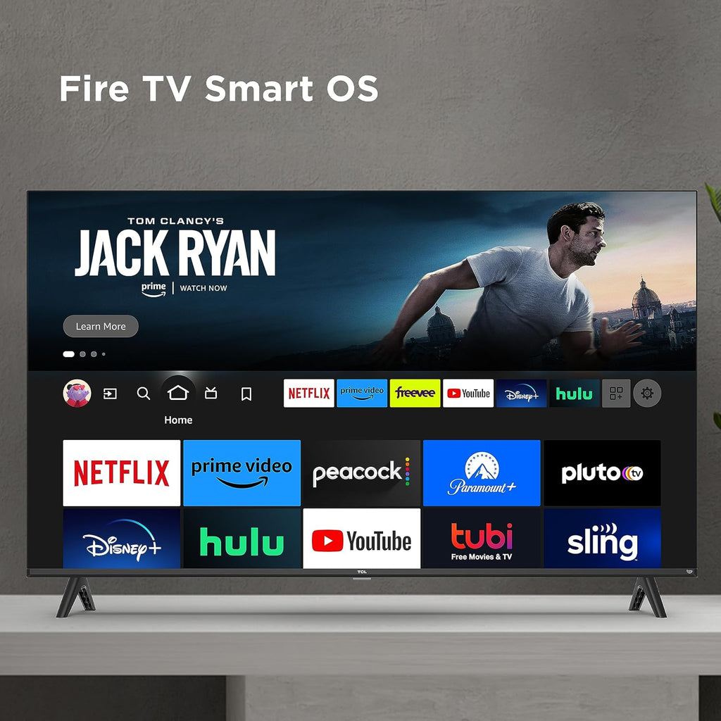 40-Inch Class S3 1080P LED Smart TV with Fire TV (40S350F, 2023 Model), Alexa Built-In, Apple Airplay Compatibility, Streaming FHD Television,Black