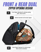 Motorcycle Backpack, Motorcycle Backpacks for Men and Women, Waterproof Motorcycle Backpacks, Helmet Bag Bookbag for Riding, Large