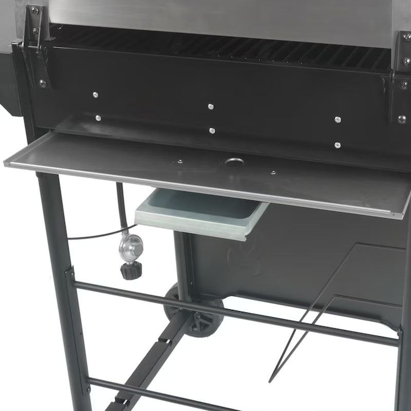 Stainless Steel 3-Burner Liquid Propane Gas Grill