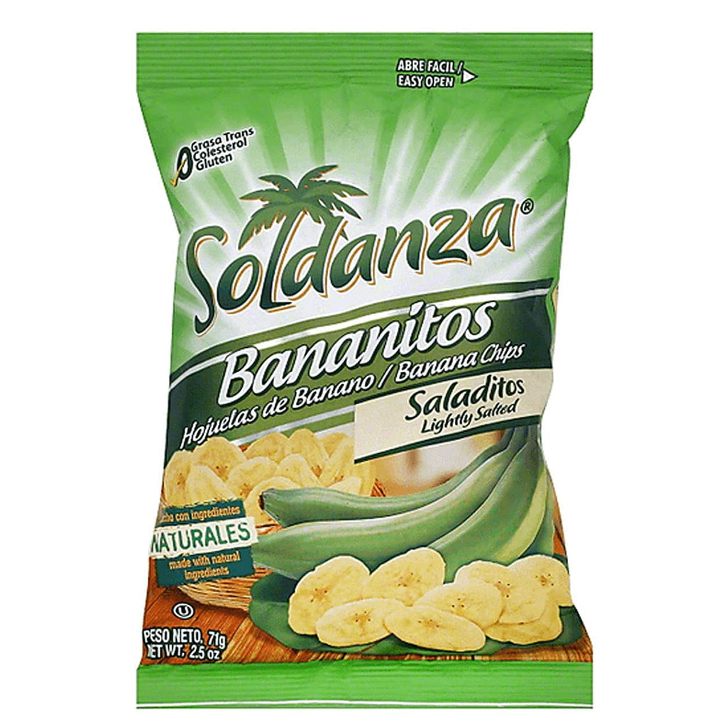 Father'S Day Journey of Snacks "International Snack" Soldanza Plantain Chips Variety Pack 2.5Oz (Pack of 6) (6 Mix)