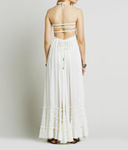 Womens Summer Boho Sexy Backless Long Dresses