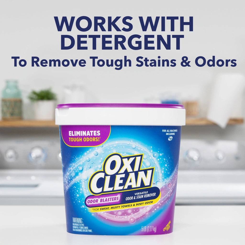 Odor Blasters Versatile Odor and Laundry Stain Remover Powder, 5 Lb
