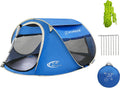 Easy Pop up Tent 2-4 Person Waterproof - Pop-Up Camping Tents Automatic Tent Throw Pop up Instant Flip Pop Tent for Camping,By ZOAMKE
