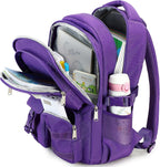 Large Heavy Duty Backpack for School College Bookbag Casual Multi Pocket Travel Backpacks
