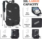 35L Ultra Lightweight Foldable Packable Hiking Backpack | Travel Backpack, Survival Whistle, Water-Resistant, Camping Daypack, Outdoor Sports, 0.88 Pounds, Men & Women