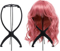 Portable Wig Stand Holder for Multiple Wigs, Black 2 Pack | Stable Tripod Design for Wig Styling, Drying, and Storage. Fits Multiple Wigs Securely