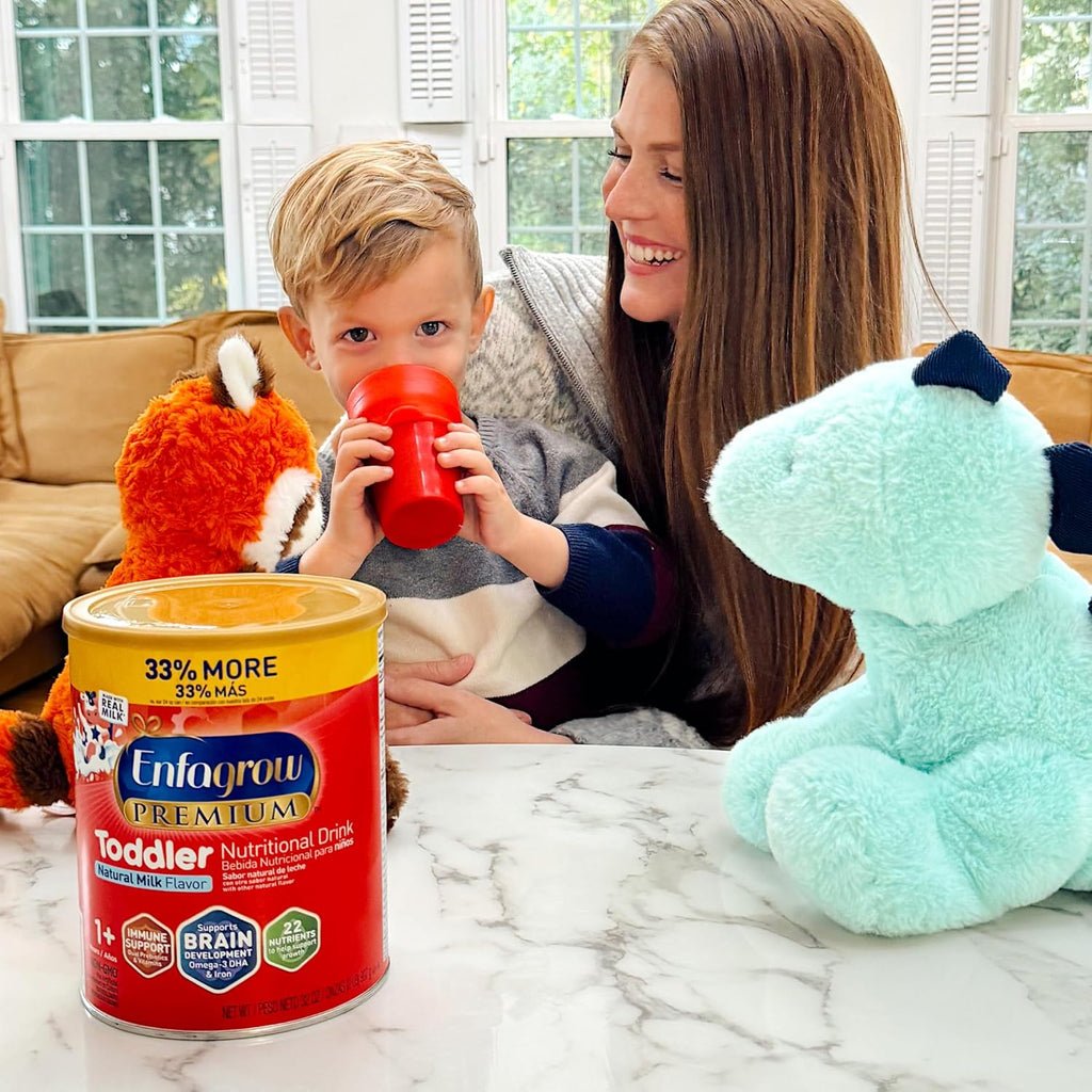 Premium Toddler Milk Nutritional Drink,  Toddler Drink, Try Our Brain-Supporting Trio, 32Oz Can, 6 Pack