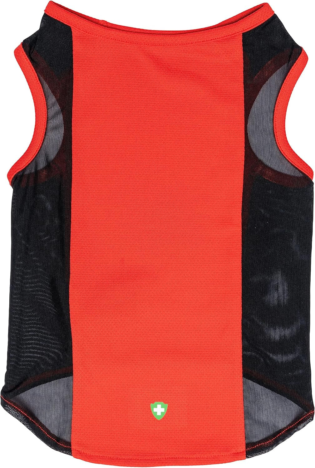 Pet Breathable Sleeveless Mesh Airflow Tank Top with Built in Bug and Tick Protection, Poppy, Small