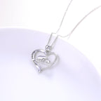 Sterling Silver for Mom Necklace Mothers Day Gift Mama Bear Pendant Necklace or Bracelet for Mum