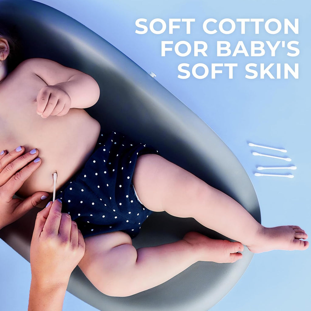 Cotton Swabs for Hygiene and Beauty Care Original Cotton Swab Made with 100% Cotton 375 Count