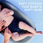 Cotton Swabs for Hygiene and Beauty Care Original Cotton Swab Made with 100% Cotton 375 Count
