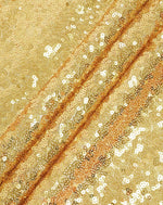 Sequin Tablecloth, 60X102 Inch Gold Rectangle Glitter Table Cover for Cake Dessert Exhibition Party Birthday Events
