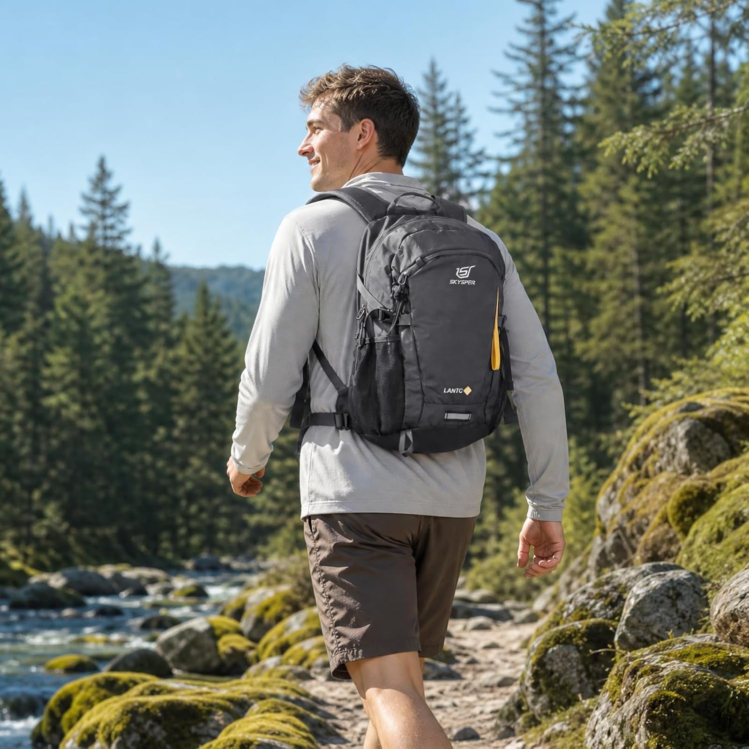 Small Hiking Backpack, 20L Lightweight Travel Backpacks Hiking Daypack for Women Men