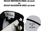 Baseball Cap Hat for Men and Women |Crafted from Maximum Cotton| Premium Clean Up|Cap Hat with Embroidery | Suitable for All Seasons | Standard Size | Adjustable Buckle Black