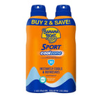 Sport Cool Zone SPF 30 Sunscreen Spray, 6 Oz (2 Pack)